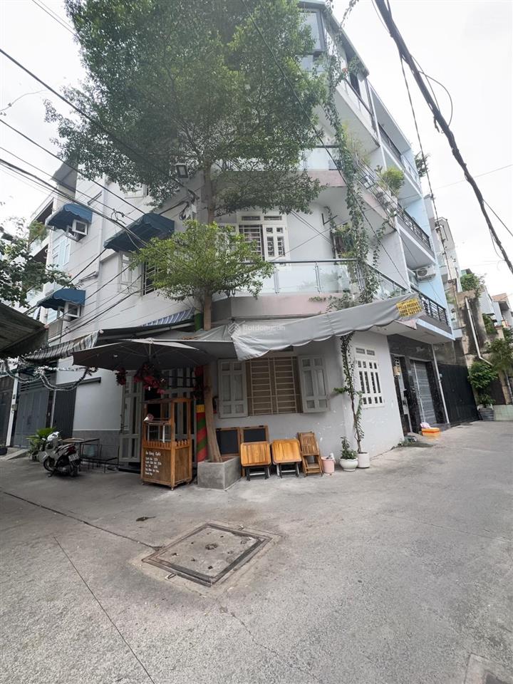 Ngày bv 175 siêu phẩm góc 2 mặt tiền, 4 tầng ngang 5.2m 5 phòng ngủ, hẻm thông, shr giá chỉ 7.31 tỷ