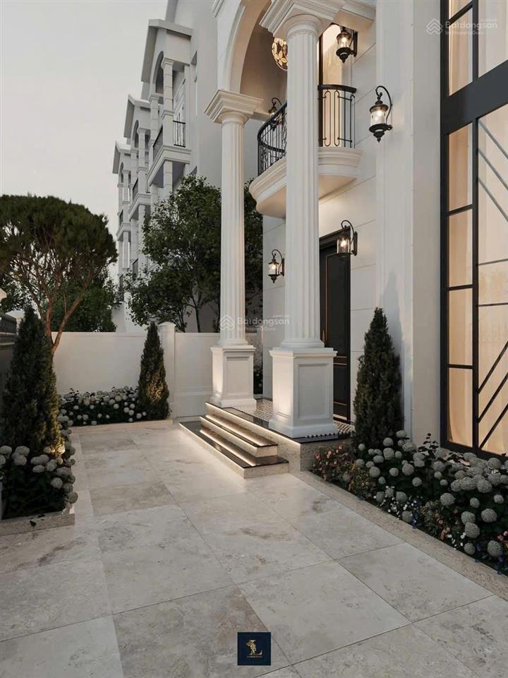 Đón sóng đường tây thăng long và hoàng quốc việt. bán nhanh biệt thự song lập đã xây giá 19,x tỷ