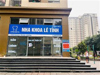 Chính chủ cần bán gấp căn shophouse tại the vesta, phú lãm, hà đông. thiết kế thông sàn 2 mặt tiền