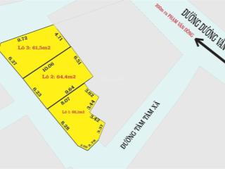 Bán 2 lô đất ngay chợ thủ đức,66m2 giá 5.7 tỷ tl