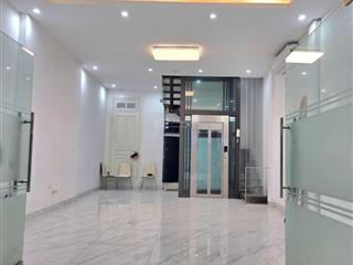Nhà vũ phạm hàm dt 72m2 x 6t giá 32tr/th thông sàn, thang máy, mới xây, vị trí vip nhất khu