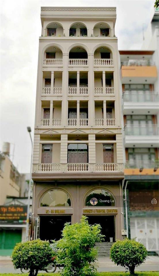 Vỡ nợ bán nhanh tòa nhà mặt tiền ngay phan văn trị  nhà 7 tầng 10x35m  hđ 300tr/tháng. giá 35 tỷ