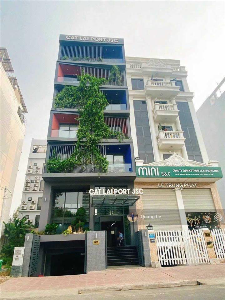 Tòa nhà chdv cao cấp  thảo điền  dt 9.5 x 22m  5 tầng  hđt 250tr/tháng  chỉ 49 tỷ