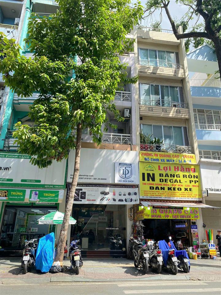 Kẹt banks bán gấp nhà mặt tiền nguyễn cư trinh, quận 1 dt 5.2 x 15m 3 tầng hđt 65tr/th giá 31.5 tỷ