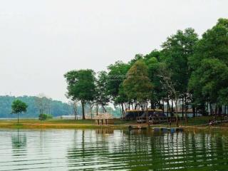 Cần tiền bán gấp lô góc 2 mặt tiền, view suối, gần sân golf đồng mô, sẵn sổ, giá tốt chỉ 1.85 tỷ