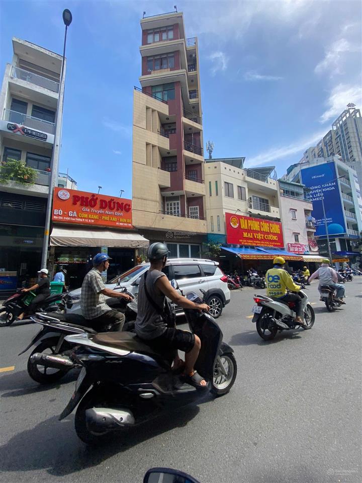 Hàng hiếm q.10 . mt cao thắng  ngay hà đô  nhà 7 tầng thang máy  giá 50t tl mạnh