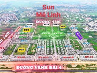 View trọn công viên 2 héc ta. căn vip tại hud mê linh. thanh toán 10% giá hđmb.