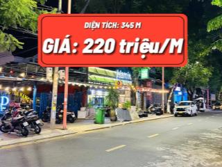 Cặp đất vị trí vip nhất đường lê quang đạo. nằm trong khu phố tây an thượng. dt 345m. được xây 12t