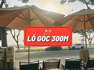 Bán lô góc diện tích 300m, mặt tiền chương dương. view pháo hoa, trực diện sông hàn. xây cao tầng