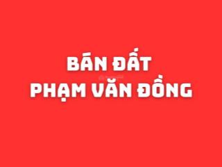 Bán đất đường phạm văn đồng. cách biển 150m. diện tích 334m. được xây 14 tầng. giá chốt 95 tỷ.