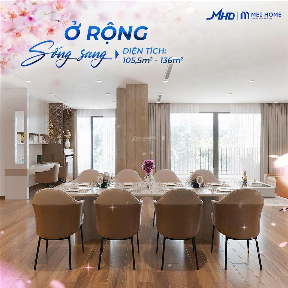 Bán căn 3 phòng ngủ đẹp nhất giá tốt nhất thị trường tại dự án mhd trung văn