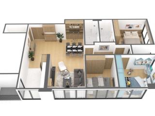 Bán căn góc 3 ngủ tầng trung đẹp nhất chung cư mhd trung văn