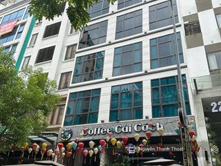 Bán toà trần thái tông cầu giấy 160 m2 x 9t x mt 9 m x giá nhỉnh 80 tỷ. dòng tiền 200tr1/th