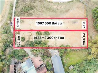 Bán 2 lô diện tích như trên 1067m2, và 1688m2 tại nhuận trạch, lương sơn, hòa bình
