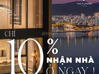 Vip nhất thị trường  1 căn duy nhất tại filmore đn  căn góc view sông có sân vườn, ban công lồi