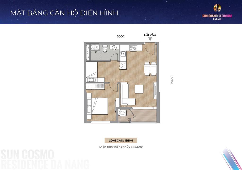 Đừng bỏ lỡ căn 1 pn + tại sun cosmo giá chỉ 2,7 tỷ (full), nhận nhà ngay vào quý 2/2025