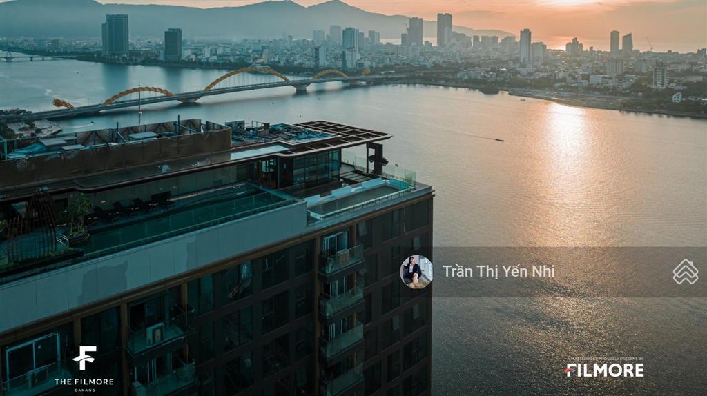Bán căn hộ the filmore da nang, 7,49 tỷ, 66,6 m2, 2pn, 2wc, nội thất đầy đủ view cầu rồng sông hàn