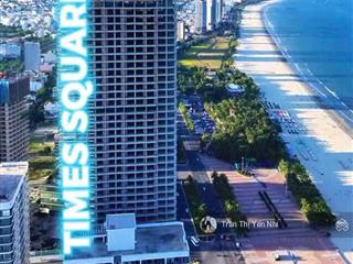 Chính thức booking căn hộ times square mặt tiền biển mỹ khê, vị trí vàng sở hữu lâu dài, hỗ trợ vay