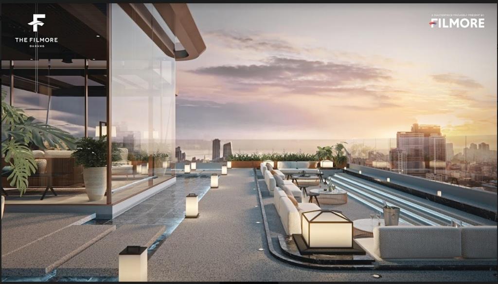 Duy nhất 1 căn penhouse the filmore đà nẵng, 43 tỷ, 218m2, 4pn view trọn sông hàn, cầu rồng