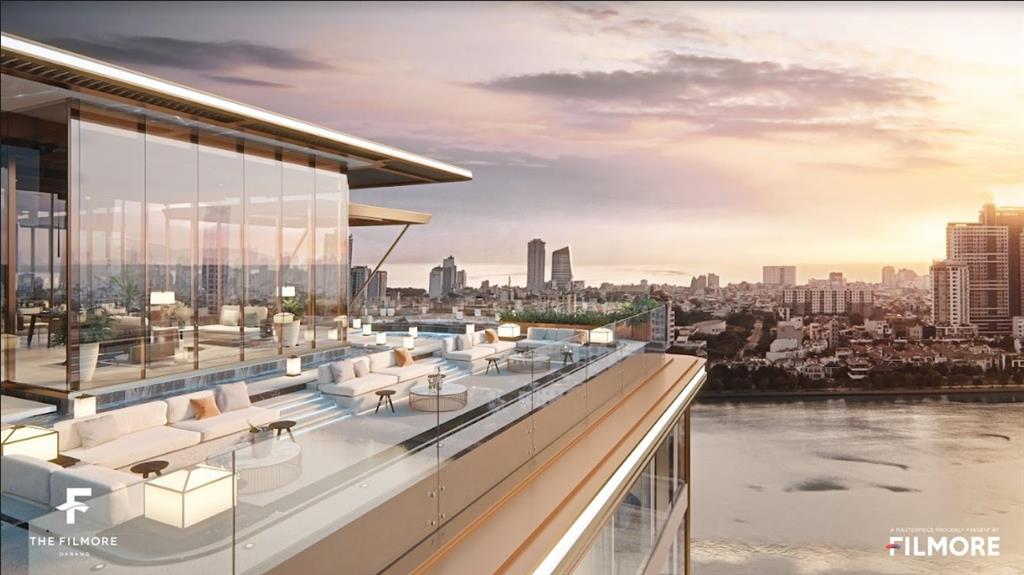 Penhouse the filmore đà nẵng, 43 tỷ vnd, 218m2, 4pn, 4wc, đầy đủ tiện nghi, sang trọng và đẳng cấp