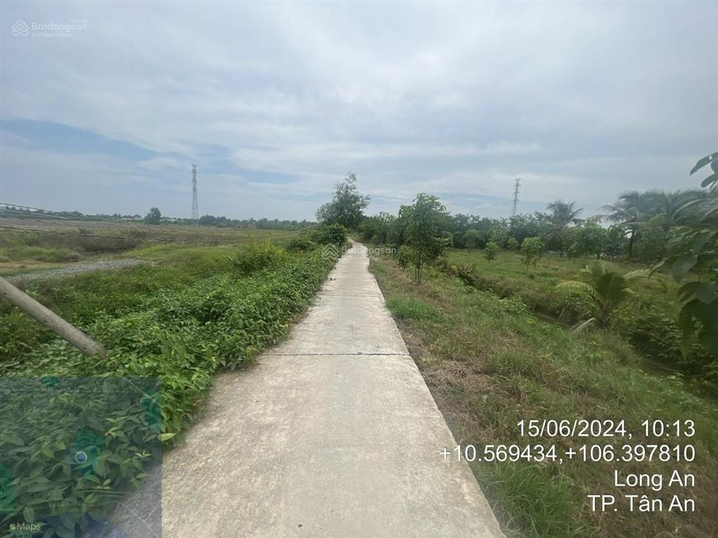 Bán đất 123.3m2, giá ưu đãi 600 triệu tại xã hướng thọ phú, tân an, long an