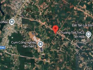 Đất sào Sổ Sẵn giá rẻ , 10x100 mặt tiền đường Liên Xã 19m