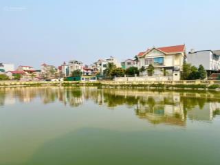 View hồ, lô góc, 3 ôtô tránh, dt rộng, phố bát khối, đa tốn, gia lâm, dt 485m2, mt 15m, giá 39tỷ9