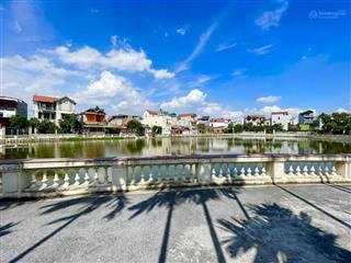 View trực diện hồ, pl, vỉa hè, ôtô tránh, kd, phố cự khối, lb, dt 223 m, 4 t, mt 10.5 m, giá 31 tỷ5