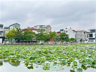 View hồ, phân lô, vỉa hè, ô tô tránh, kd, vườn hồ, cự khối, lbiên, dt 220 m, mt 15 m, giá 29 tỷ 95