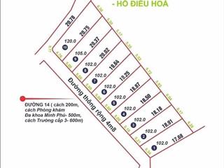 Một lô duy nhất lô số 5 tại phú thịnh  minh phú. sóc sơn dt 102m2 full thổ cư