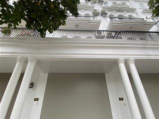 Cho thuê nhà kđt louis city hoàng mai 115m2, 5 tầng, mt 5m, thông sàn full đh, thang máy, giá 48tr