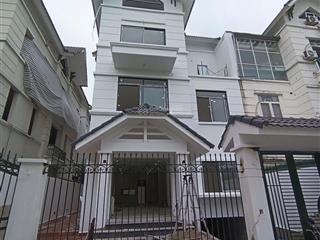 Cho thuê biệt thự an khang villa, tố hữu, hà đông. dt 220m2, 4 tầng 1 hầm, nhà mới hoàn thiện 100%