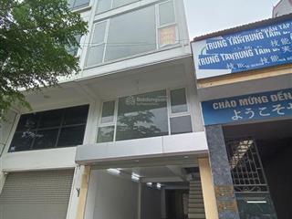 Cho thuê nhà mp quang trung, hà đông 85m2, 6 tầng, mt 5m, thông sàn, full đh, thang máy, giá 40tr