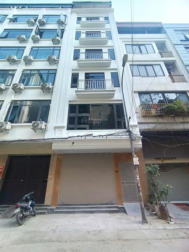 Cho thuê nhà văn phú, hà đông. dt 50m2, 6 tầng, mt 5m, thông sàn, thang máy, giá 25tr/th