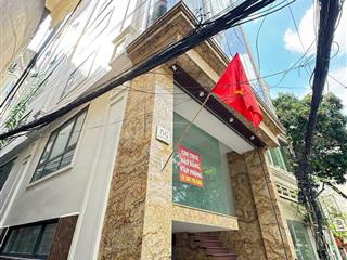 Bán toà văn phòng hoàng quốc việt, 8 tầng, lô góc, oto tránh, mặt tiền bề thế, 130m2*8t