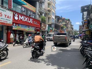 Bán nhà mặt phố đường chiến thắng văn quán 75m2 4 tầng mặt tiền 4.6m giá 22 tỷ kinh doanh tấp nập