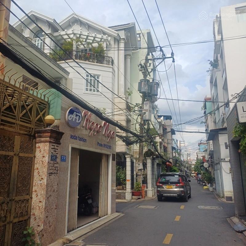 Bán nhà mặt tiền 65 hiệp nhất phường 4 tân bình, trục cmt8 (4,95 x 17m), 5 tầng  15,79 tỷ