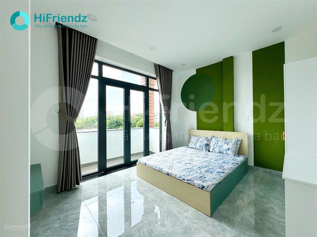 1pn  phòng 2 ban công  full nội thất máy giặt riêng