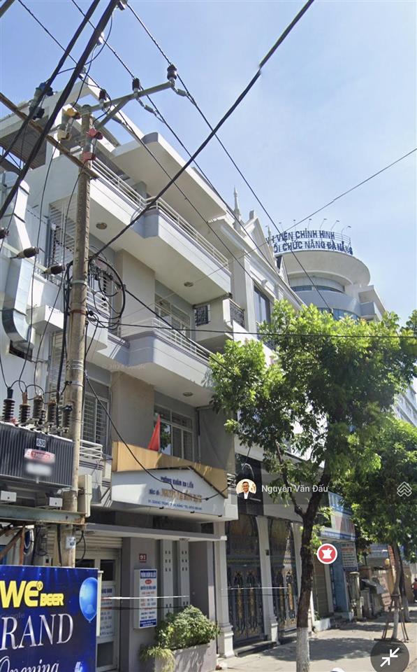 Cho thuê lâu dài nhà 3.5 tầng mặt tiền rộng 7m đường quang trung, gần bệnh viện đa khoa đà nẵng