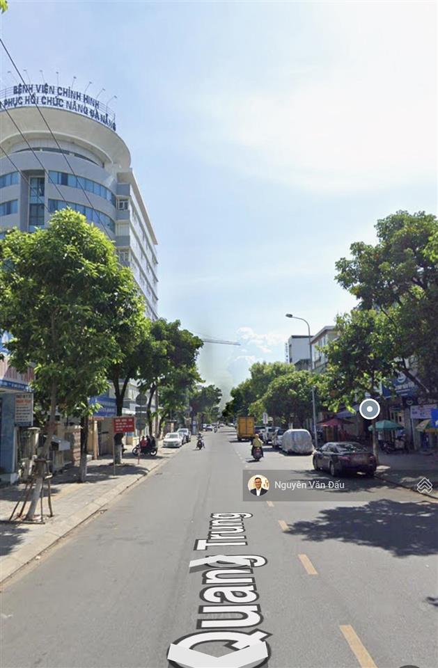 Cho thuê lâu dài nhà 3.5 tầng mặt tiền rộng 7m đường quang trung, gần bệnh viện đa khoa đà nẵng