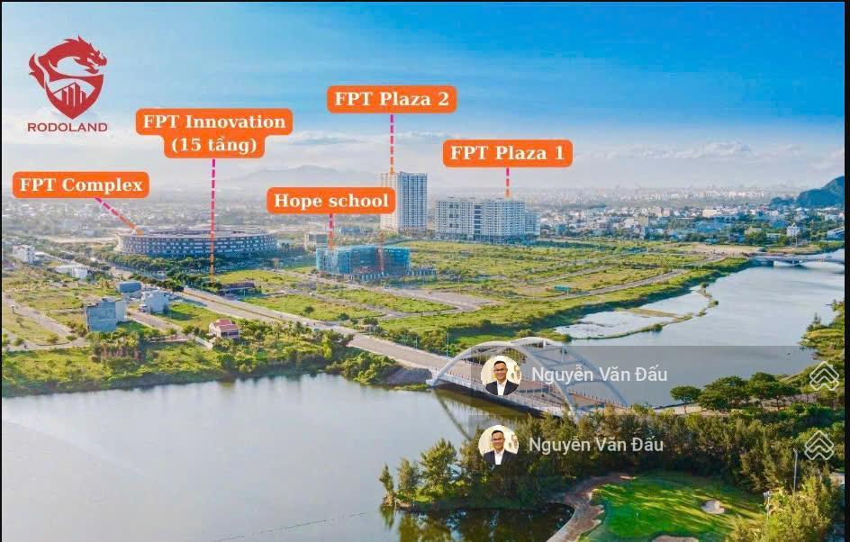 Bán lô v5 fpt 128.3m2 ngang 7.5m, gần nam kỳ khởi nghĩa  bđs rồng đỏ chuyên fpt