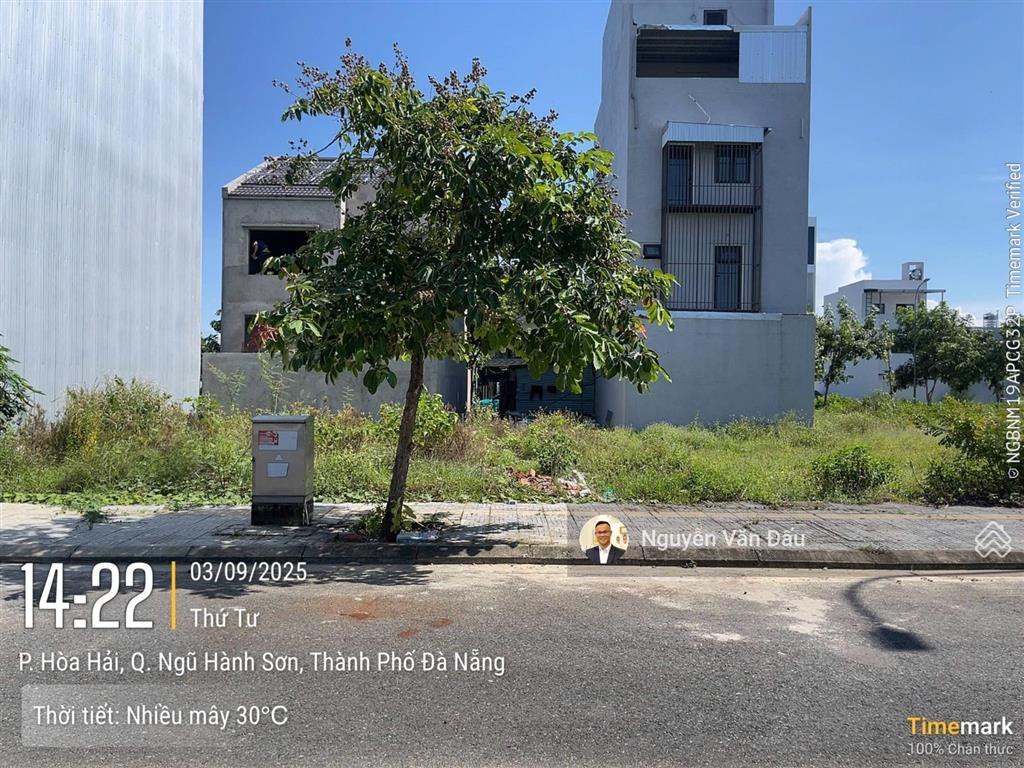 Bán lô v5 fpt 128.3m2 ngang 7.5m, gần nam kỳ khởi nghĩa  bđs rồng đỏ chuyên fpt