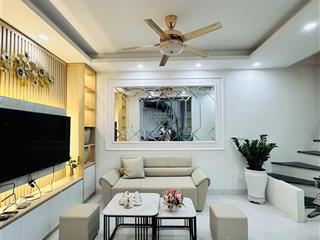 Nhà trần đại nghĩa, trước nhà 3 gác, ngõ thông, kd, sổ đỏ cc, full nội thất 37m2, gần bách kinh xây