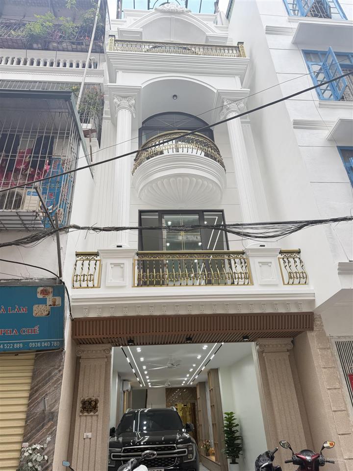 Nhà tân mai  50/56 m2 6 tầng thang máy  kinh doanh sầm uất ngày đêm  oto đỗ của vào nhà 22 tỷ