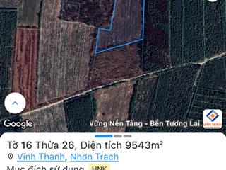 Bán đất trồng cây tại nhơn trạch