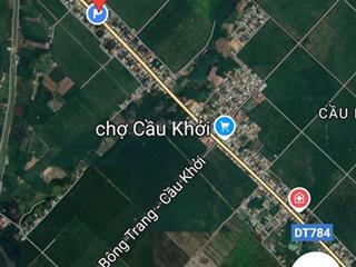 Đất kinh doanh mặt tiền đt 784, vị trí đắc địa thích hợp kinh doanh buôn bán