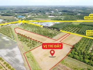 7000m2, đất xây trọ, kho xưởng, nhà hàng, khách sạn gần kcn phước đông, tây ninh