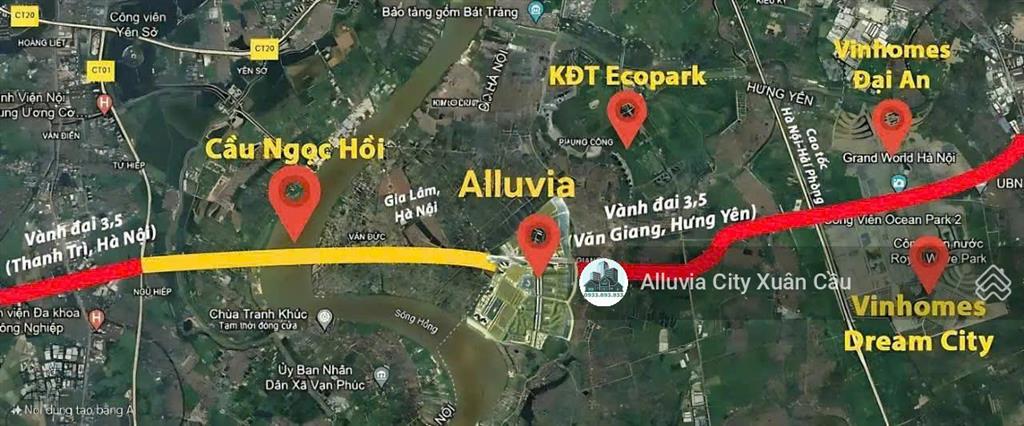 Tổng hợp quỹ căn đẹp, giá tốt, chọn lọc hàng ngày chung cư alumi  alluvia city xuân cầu