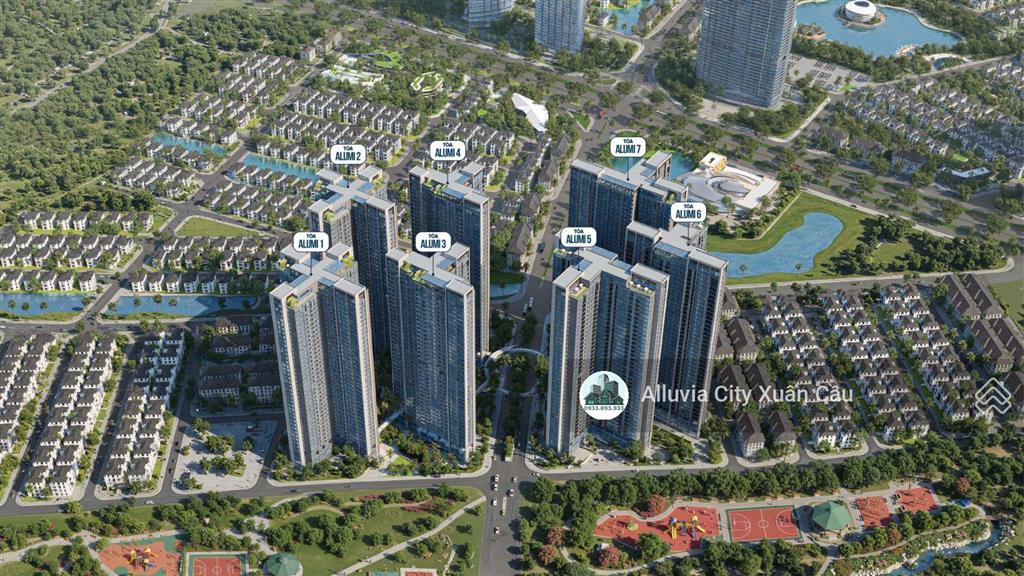 Tổng hợp quỹ căn đẹp, giá tốt, chọn lọc hàng ngày chung cư alumi  alluvia city xuân cầu