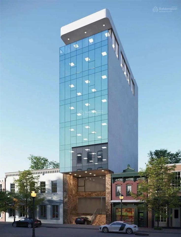 Bán toà văn phòng lạc long quân, tây hồ 115m2 x 10t, mt 6m, giá 79 tỷ vỉa hè ô tô tránh đỗ